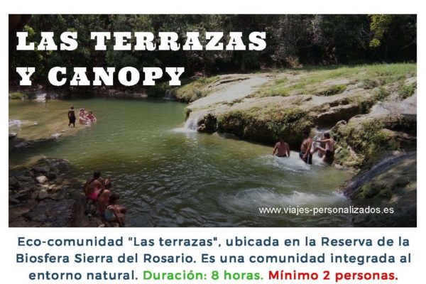 las terrazas y canopy